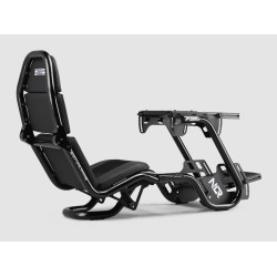 Next Level Racing | Steel | Racing Simulator Cockpit | F-GT Pro Formula and GT Black Edition | Black