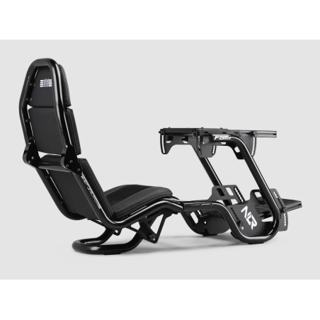 Next Level Racing | Steel | Racing Simulator Cockpit | F-GT Pro Formula and GT Black Edition | Black
