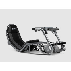 Next Level Racing | Steel | Racing Simulator Cockpit | F-GT Pro Formula and GT Grey Edition | Grey