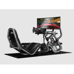 Next Level Racing | Steel | Racing Simulator Cockpit | F-GT Pro Formula and GT Grey Edition | Grey