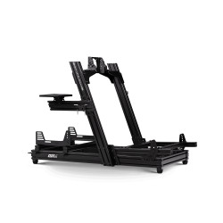 Next Level Racing | Aluminum | Racing Simulator Cockpit | GTElite Front and Side Mount Edition | Black