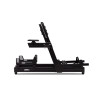Next Level Racing | Aluminum | Racing Simulator Cockpit | GTElite Front and Side Mount Edition | Black