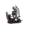 Next Level Racing | Aluminum | Racing Simulator Cockpit | GTElite Front and Side Mount Edition | Black