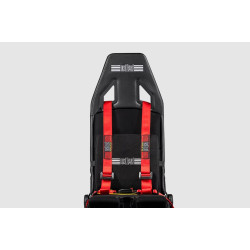 Next Level Racing | Flight Simulator Cockpit | Black and Red