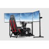 Next Level Racing | Flight Simulator Cockpit | Black and Red