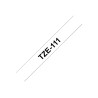 Brother | TZe-111 Laminated Tape | Black on Clear | TZ | 8 m | 6 cm