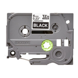 Brother | TZe-315 Laminated tape | White on Black | TZe | 8 m | 0.6 cm