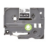 Brother | TZe-325 Laminated Tape | White on Black | TZe | 8 m | 9 cm