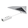 TP-LINK | USB 3.0 3-Port Hub & Gigabit Ethernet Adapter 2 in 1 USB Adapter | UE330