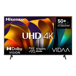 Hisense UHD Smart TV | 65A6N | 65" | Smart TV | VIDAA OS | UHD | Black