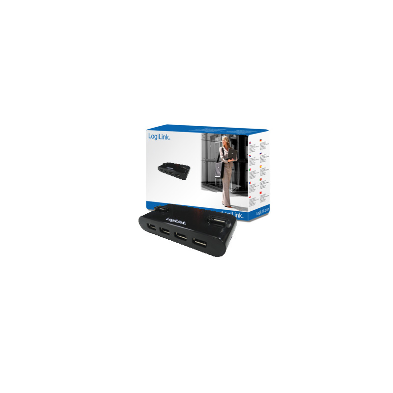 Logilink | USB 2.0 Hub-4 port whit power adapter