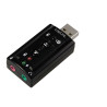 Logilink | USB Audio adapter, 7.1 sound effect