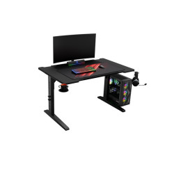 Genesis Gaming Desk | Holm 120 Modular | Black