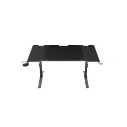 Genesis | Modular Gaming Desk | Holm 140 RGB | Anthracite Black