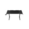 Genesis | Modular Gaming Desk | Holm 140 RGB | Anthracite Black