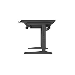 Genesis | Modular Gaming Desk | Holm 140 RGB | Anthracite Black