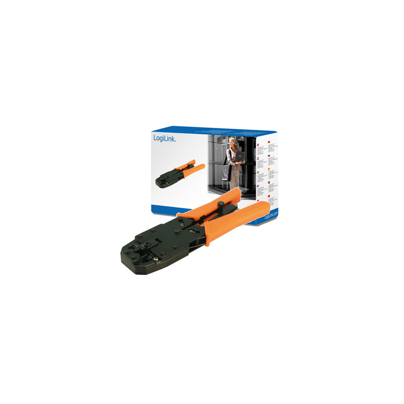 Logilink | Crimping tool universal with cutter and isolater metal