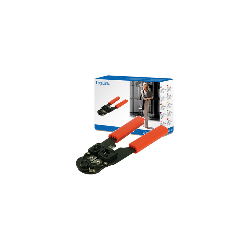Logilink | Crimping tool for RJ45 with cutter metal