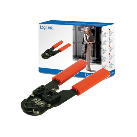 Logilink | Crimping tool for RJ45 with cutter metal