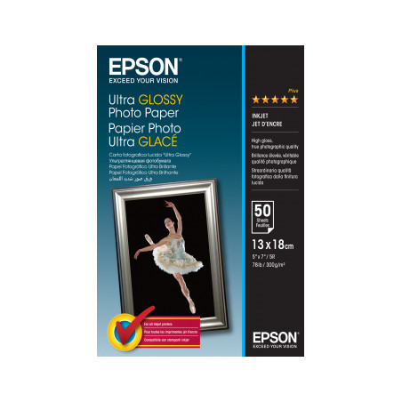 Ultra Glossy Photo Paper | 300 g/m | 13 x 18 cm | Photo Paper