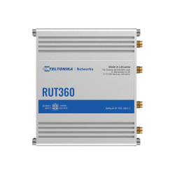 Teltonika Industrial Cellular Router RUT360 LTE CAT6 1 x LAN ports, 10/100 Mbps, compliance with IEEE 802.3, IEEE 802.3u standar