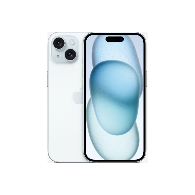 Apple | iPhone 15 | Blue | 6.1 " | Super Retina XDR display | 2556 x 1179 pixels | Apple | A16 Bionic | Internal RAM 6 GB | 128 