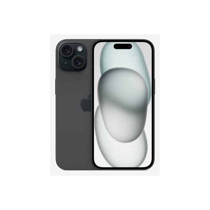Apple | iPhone 15 | Black | 6.1 " | Super Retina XDR | 2556 x 1179 pixels | A16 Bionic | Internal RAM 6 GB | 256 GB | Dual SIM |