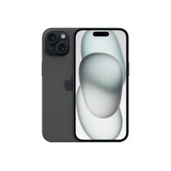 Apple | iPhone 15 | Black | 6.1 " | Super Retina XDR | 2556 x 1179 pixels | A16 Bionic | Internal RAM 6 GB | 256 GB | Dual SIM |