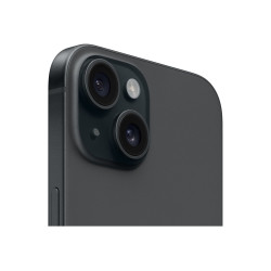 Apple | iPhone 15 | Black | 6.1 " | Super Retina XDR | 2556 x 1179 pixels | A16 Bionic | Internal RAM 6 GB | 256 GB | Dual SIM |