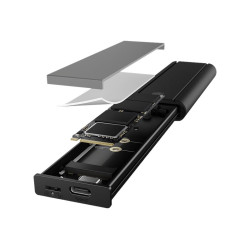 Raidsonic | Icy Box External M.2 NVMe | IB-1807MT-C31 | USB 3.2 Gen 2 Type-C | Storage enclosure