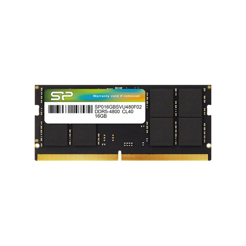 Silicon Power SP016GBSVU480F02 | 16 GB | DDR5 | 4800 MHz | PC/server | Registered No | ECC Yes