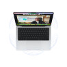 Apple MacBook | Pro | Silver | 16 " | 3456 x 2234 pixels | Apple M4 Max | 36 GB | Solid-state drive capacity 1000 GB | Apple M4 