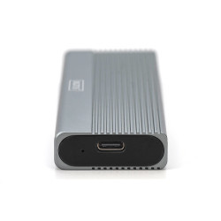 Digitus USB M.2 hard disk enclosure, SSD, external, NVMe, 10Gbps, USB 3.1 Gen2 | DA-71120-1