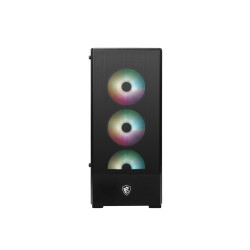 MSI | PC Case | MAG FORGE 112R | Side window | Black | Mid-Tower | Power supply included No | ATX