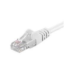 Goobay Patch Cable | 68633 CAT 6 U/UTP | PVC | Cable length: 1 m | White