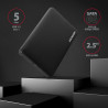 AXAGON Screwless USB 3.2 Gen 1 - SATA 6G external box for 2.5" SSD/HDD | EE25-SL
