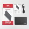 AXAGON Screwless USB 3.2 Gen 1 - SATA 6G external box for 2.5" SSD/HDD | EE25-SL