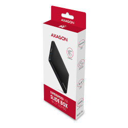 AXAGON Screwless USB 3.2 Gen 1 - SATA 6G external box for 2.5" SSD/HDD | EE25-SL