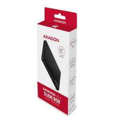 AXAGON Screwless USB 3.2 Gen 1 - SATA 6G external box for 2.5" SSD/HDD | EE25-SLC