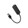 AXAGON Miniature metal four-port USB 3.2 Gen 1 hub | HUE-M1A