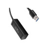AXAGON Miniature metal four-port USB 3.2 Gen 1 hub | HUE-M1A