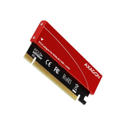 AXAGON PCI-Express x16 internal adapter to connect an NVMe M.2 SSD to a desktop | PCEM2-S