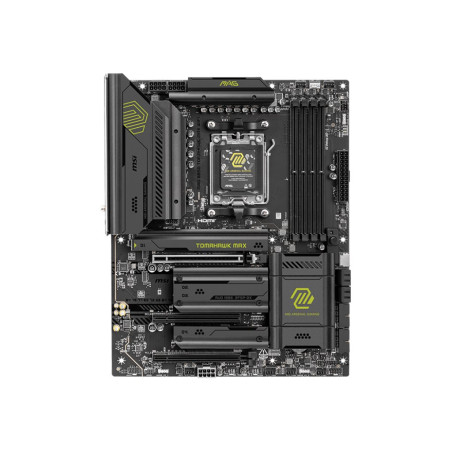 MSI MAG B850 TOMAHAWK MAX WIFI | Processor family AMD | Processor socket AM5 | DDR5 | Supported hard disk drive interfaces SATA,