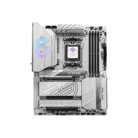 MSI MPG X870E EDGE TI WIFI | Processor family AMD | Processor socket AM5 | DDR5 | Supported hard disk drive interfaces SATA, M.2