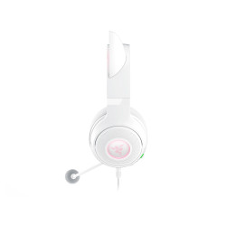 Razer Headset | Kraken Kitty V2 | Wired | Over-ear | Microphone | Noise canceling | White