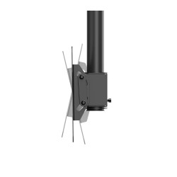 Neomounts CL35-340BL12 Monitor/TV mount Ceiling | Adjustable Height, Rotate, Tilt, Swivel | 23-42 " | Maximum weight (capacity) 