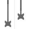 Neomounts CL35-340BL12 Monitor/TV mount Ceiling | Adjustable Height, Rotate, Tilt, Swivel | 23-42 " | Maximum weight (capacity) 