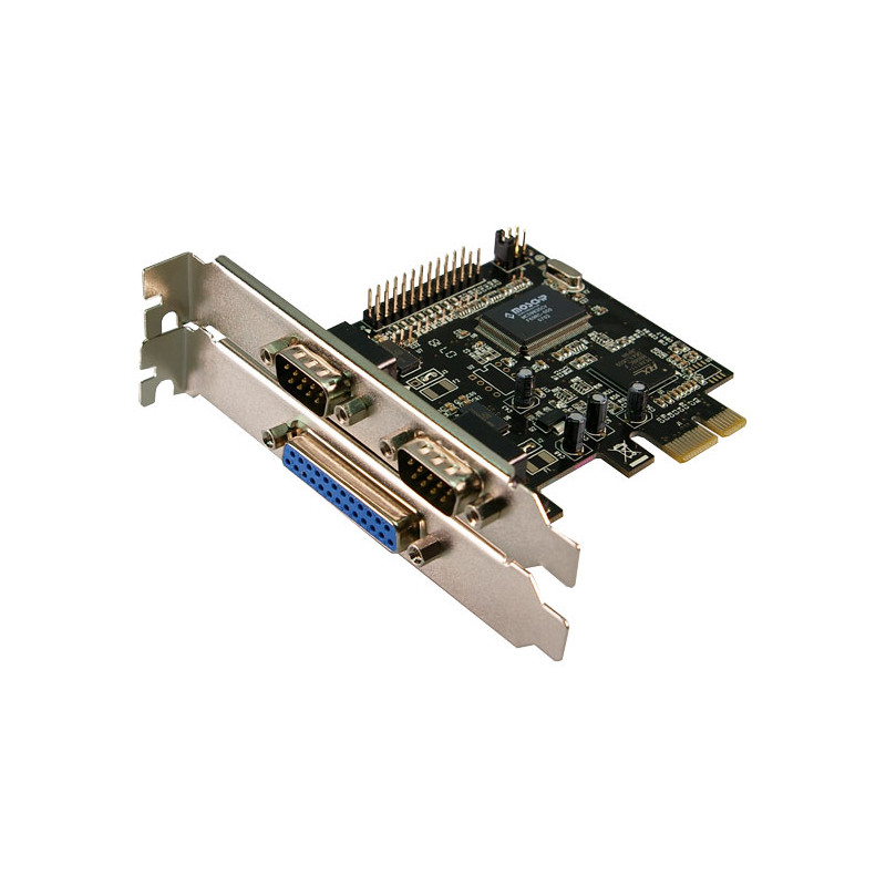 Logilink | 2 x serial (COM), 1 x parallel (LPT) | PCIe