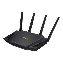 Wireless Wifi 6 Dual Band Gigabit Router | RT-AX58U | 802.11ax | 2402+574 Mbit/s | 10/100/1000 Mbit/s | Ethernet LAN (RJ-45) por