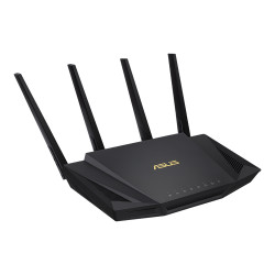 Wireless Wifi 6 Dual Band Gigabit Router | RT-AX58U | 802.11ax | 2402+574 Mbit/s | 10/100/1000 Mbit/s | Ethernet LAN (RJ-45) por
